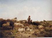 unknow artist Sheep 189 oil painting on canvas